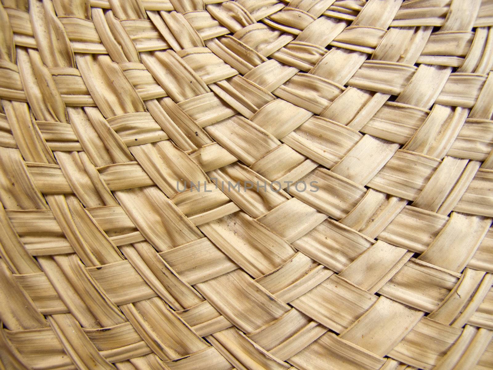 Texture of bamboo weave curve by iampuay