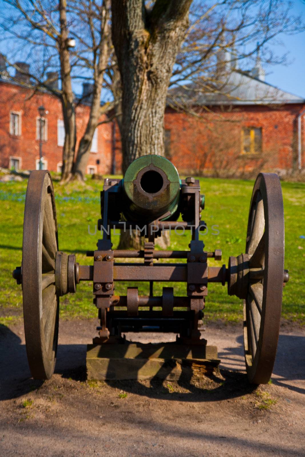old cannon by ugibugi