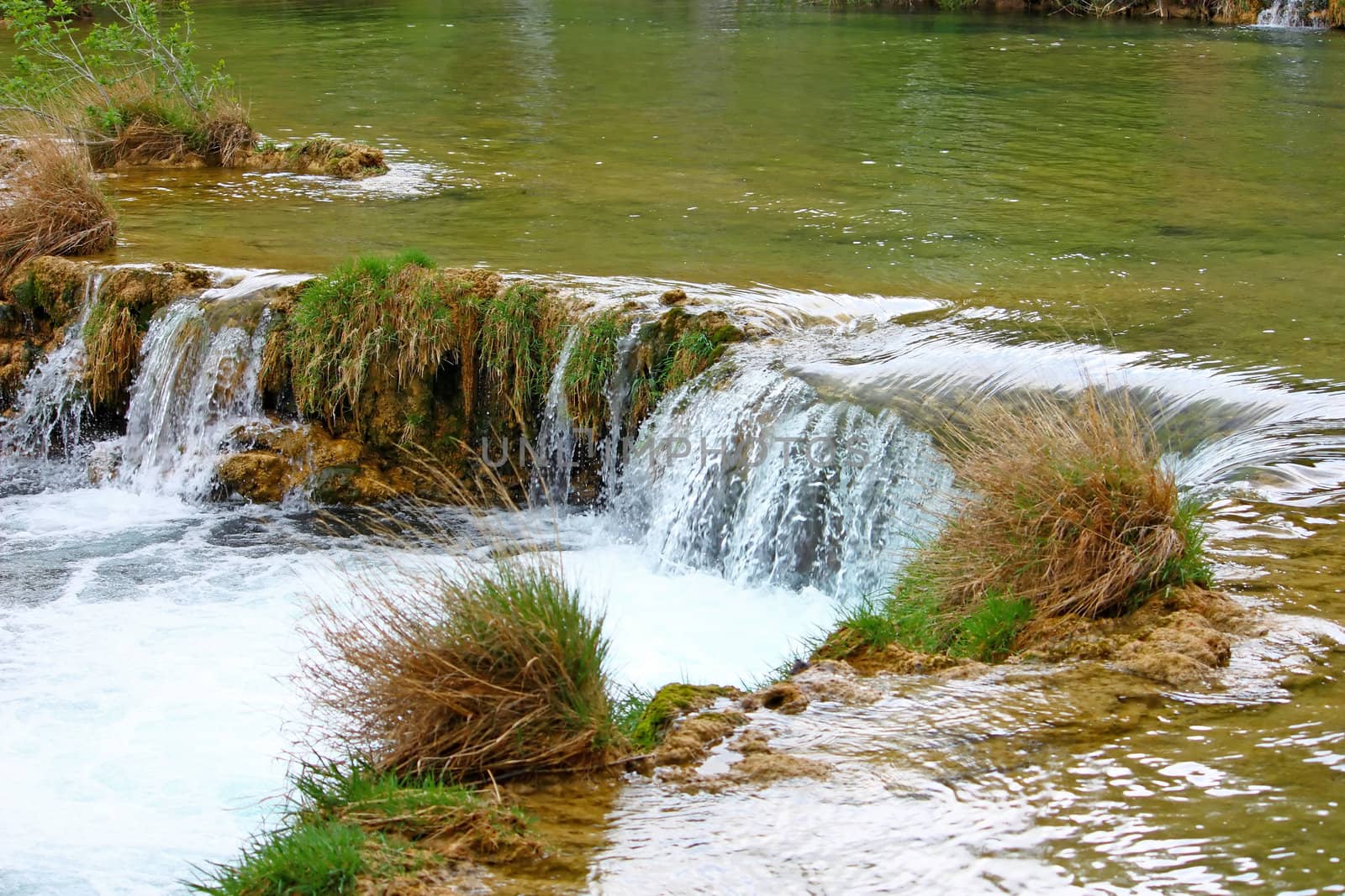 National park Krka, waterfall on Krka river, Croatia