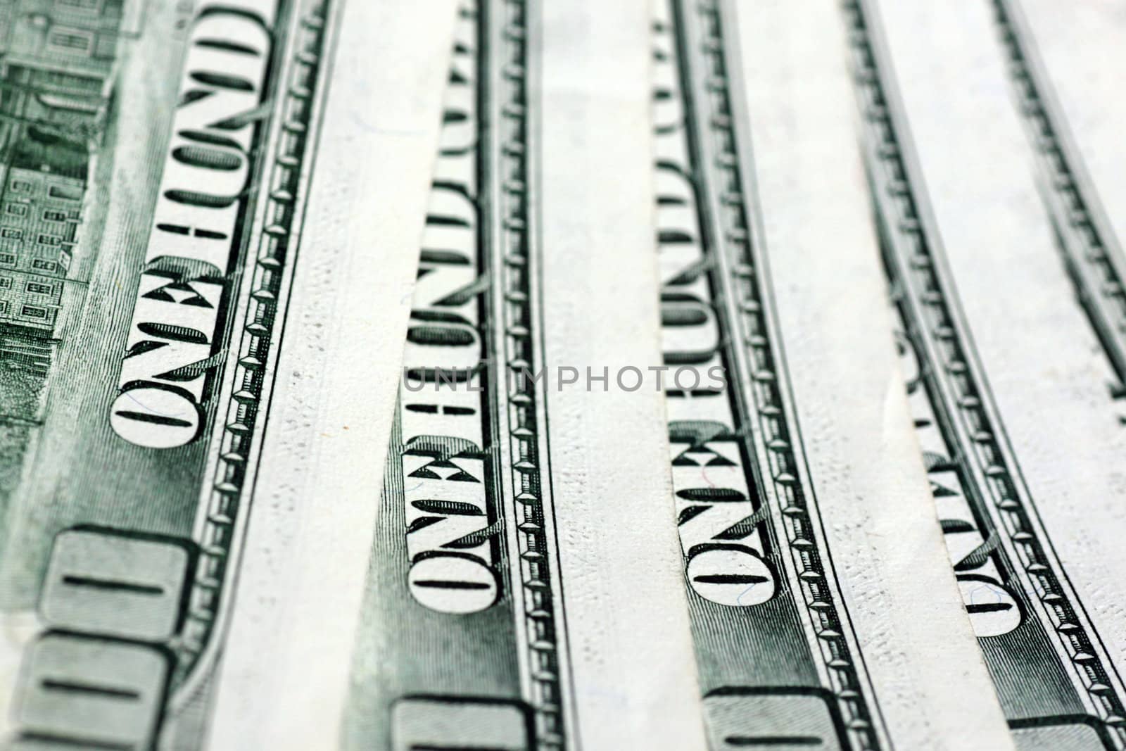 one hundred dollars banknotes by romantiche