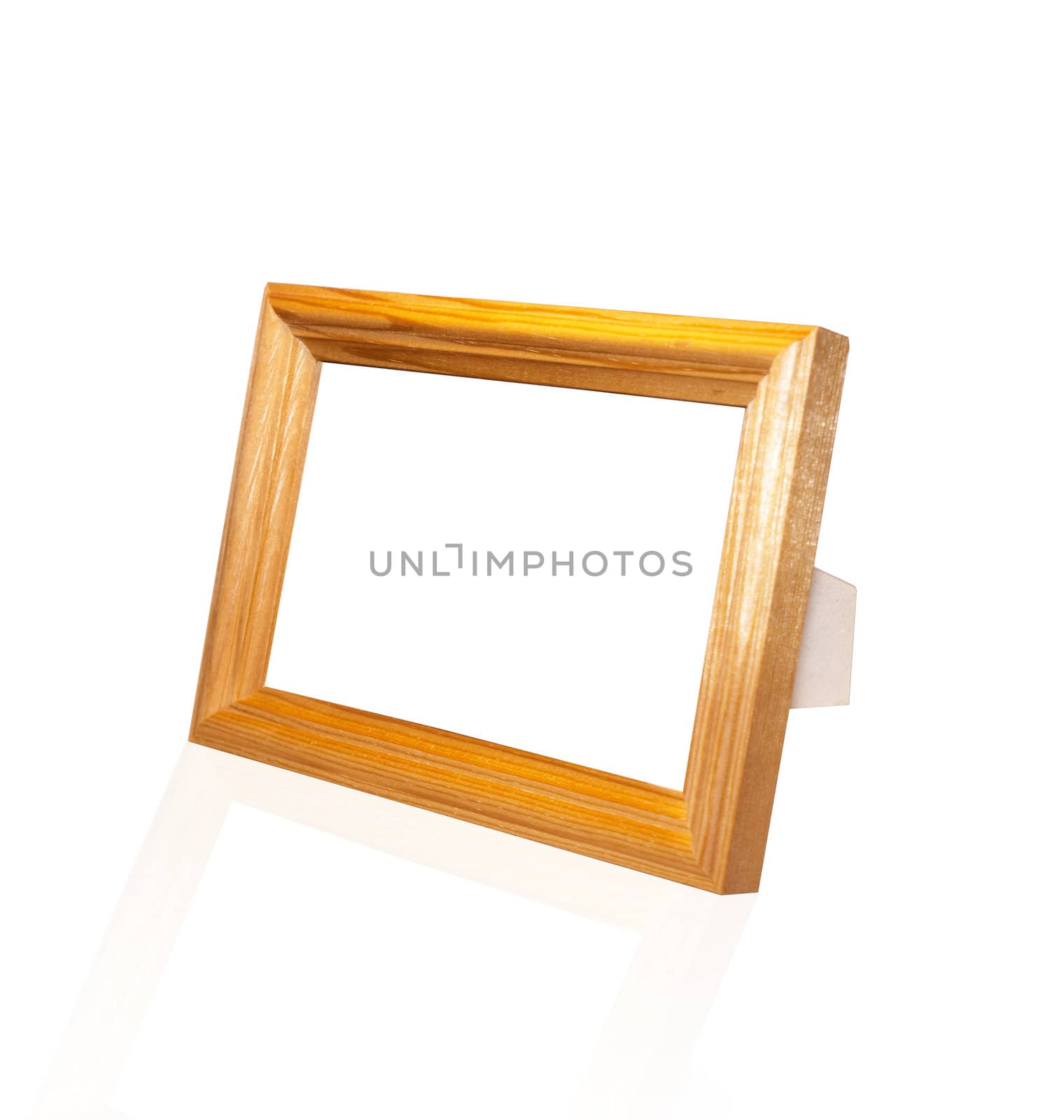 Decorative frame for a photo  on a white background