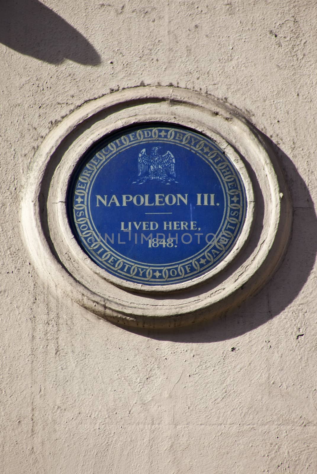 Napoleon Plaque in London by chrisdorney
