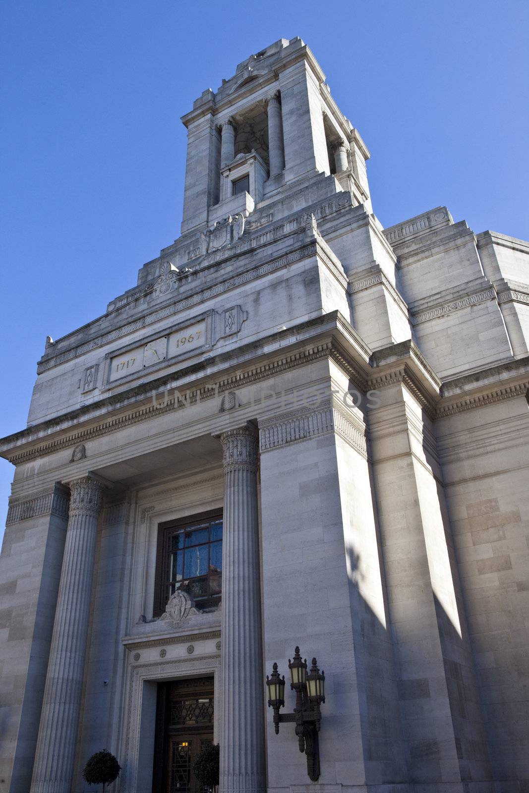 Freemason's Hall (United Grand Lodge of England) in London.