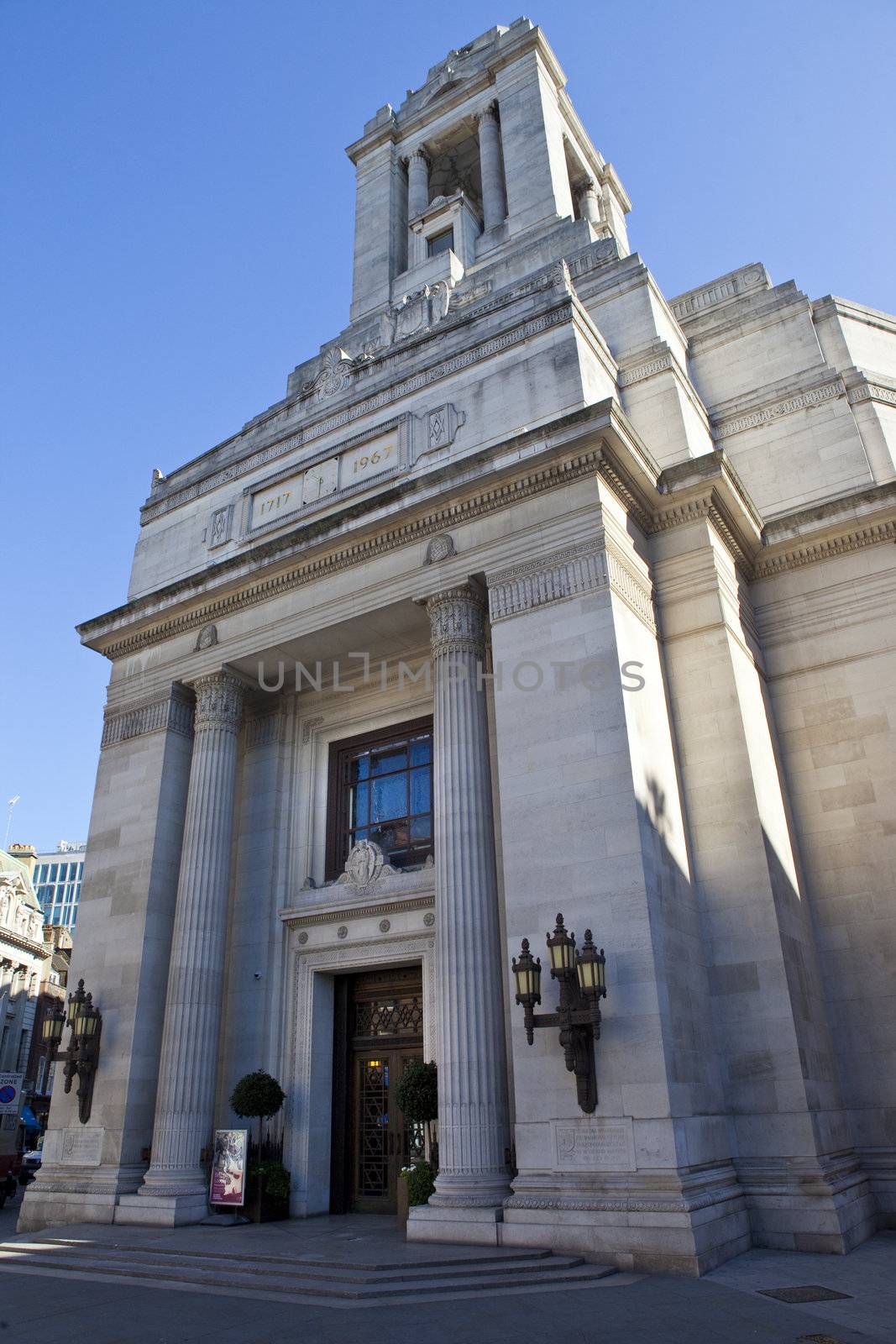 Freemason's Hall (United Grand Lodge of England) in London.