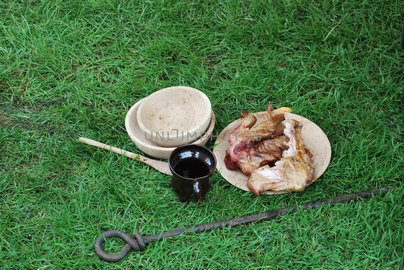 Medieval chicken dinner by pauws99