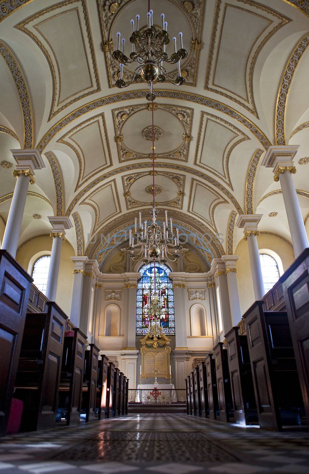 Church of St. Giles-in-the-Fields in London by chrisdorney