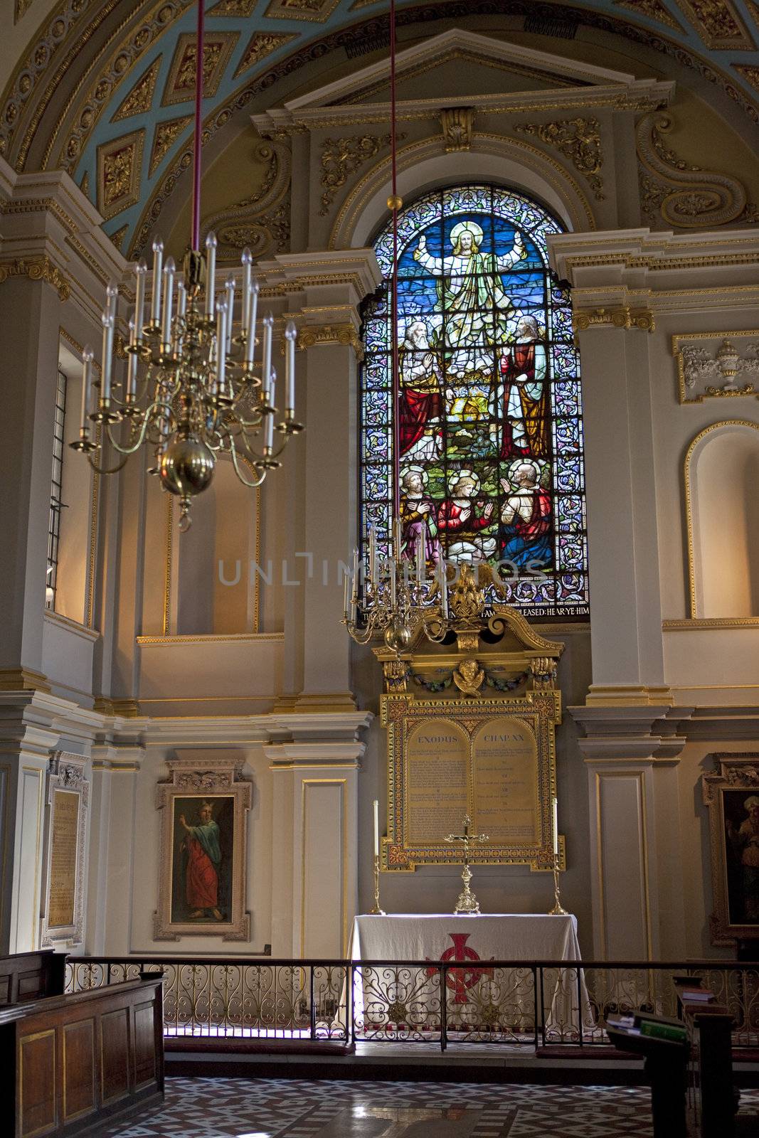 Church of St. Giles-in-the-Fields in London by chrisdorney