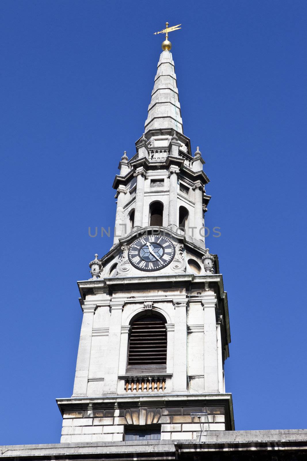Church of St. Giles-in-the-Fields in London.