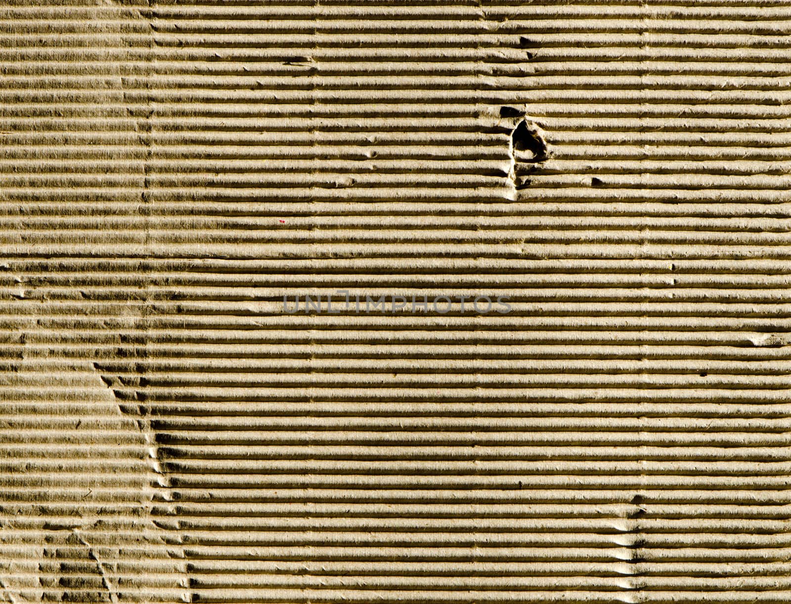 Corrugate paper carton background closeup macro.