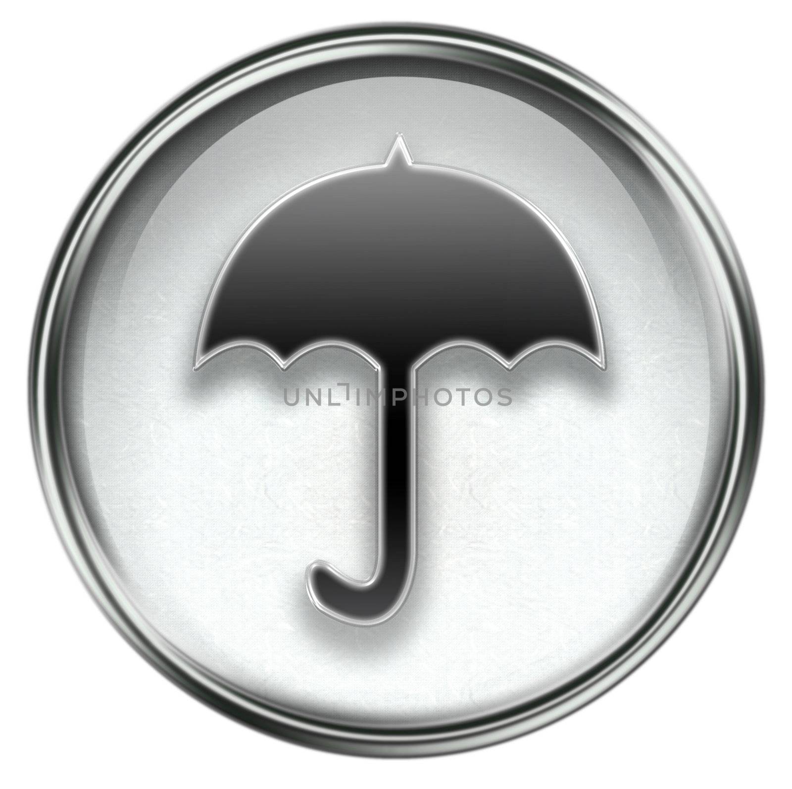 Umbrella icon grey by zeffss