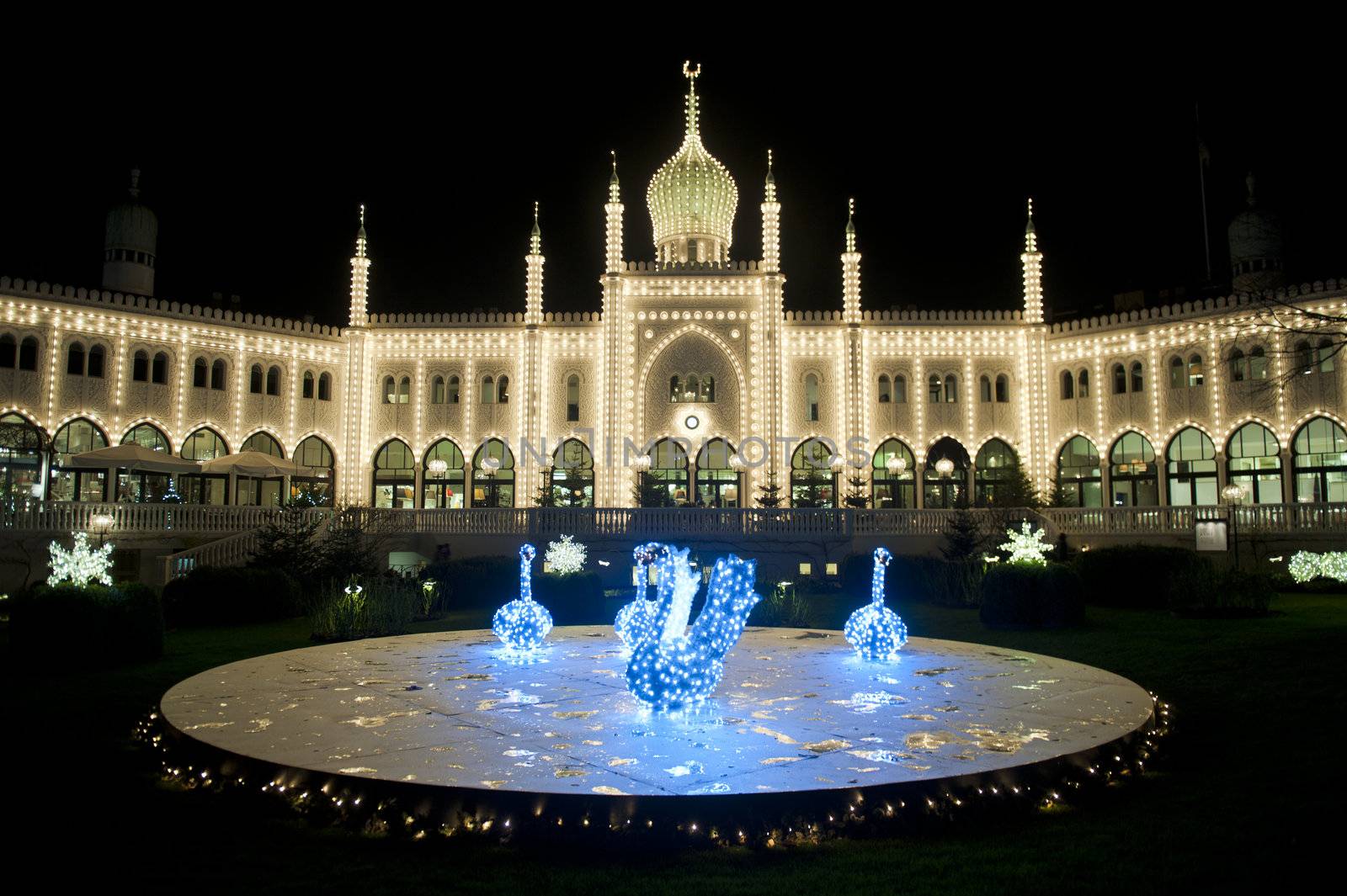 Tivoli is the world's second oldest amusement park and is one of Copenhagen's most famous attractions