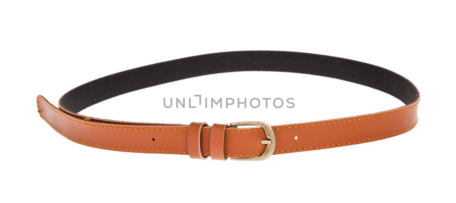 leather brown belt by FrameAngel