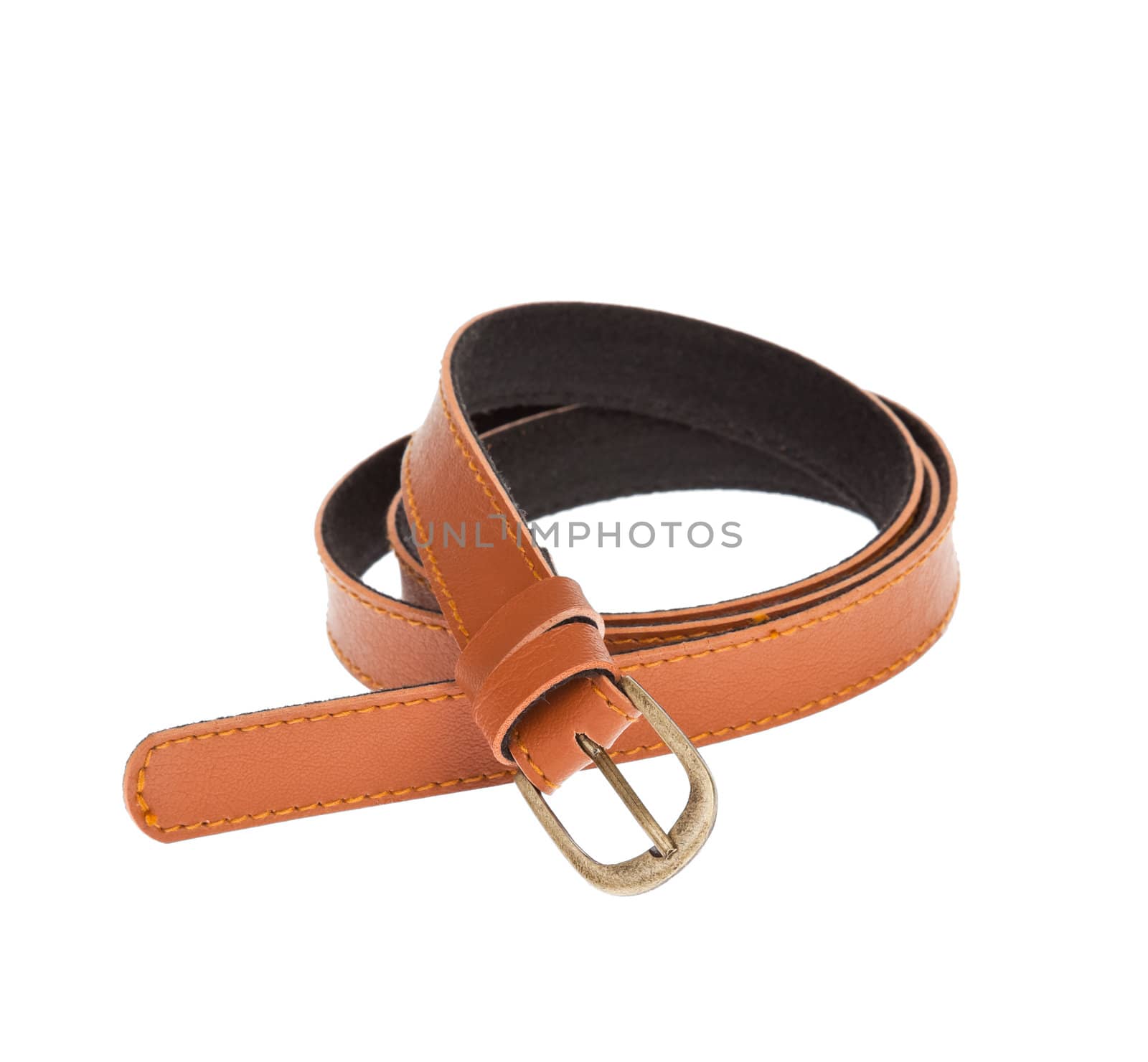 leather brown belt