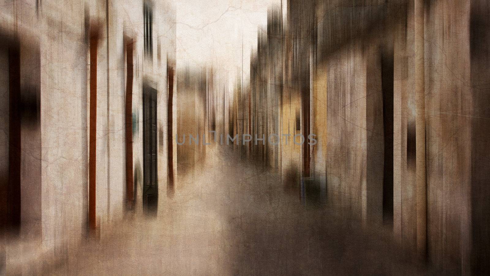 Dreaming back to the Italian village where I spent my vacation. Intentional motion blur. 