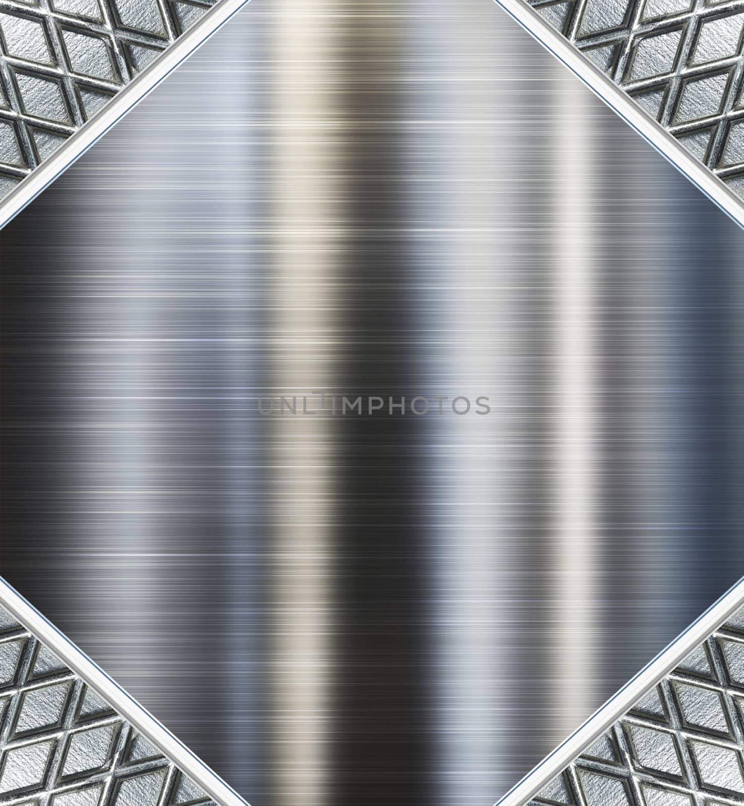 Metal plate steel background. by POMACHKA