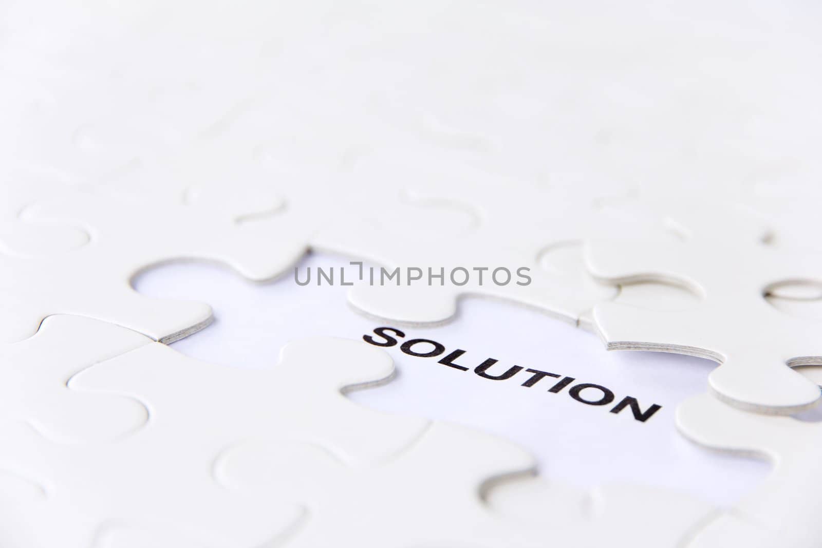 missing puzzle piece, solution concept by ponsulak