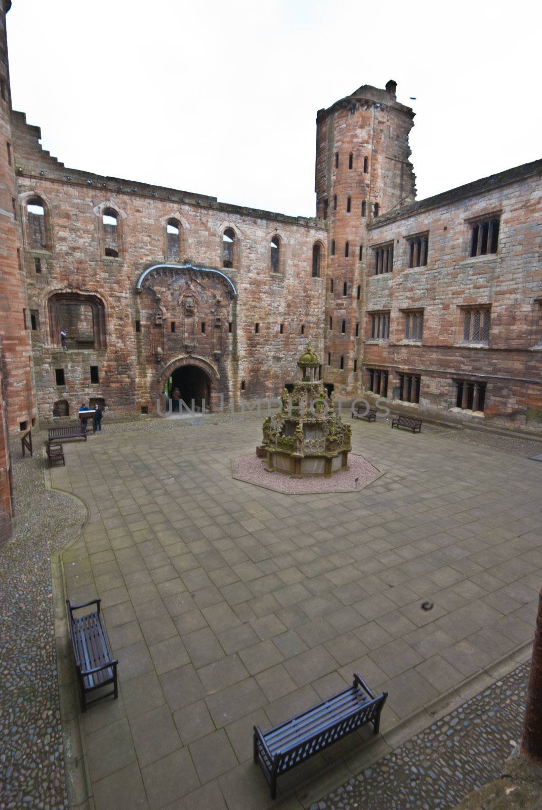 part of the famous Linlithgow Palace in Scotland