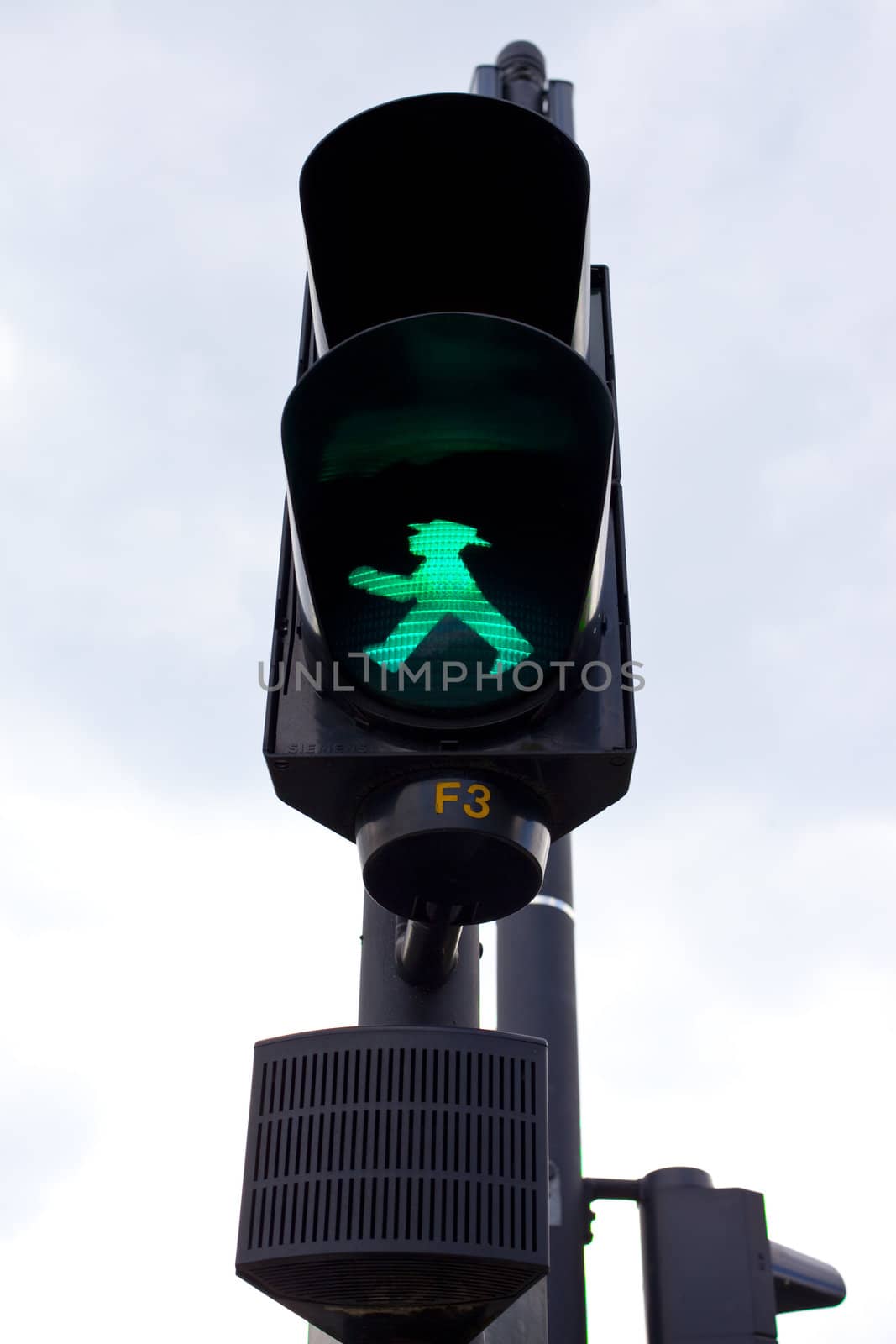 Famous 'Green Man' Symbol in Berlin by chrisdorney
