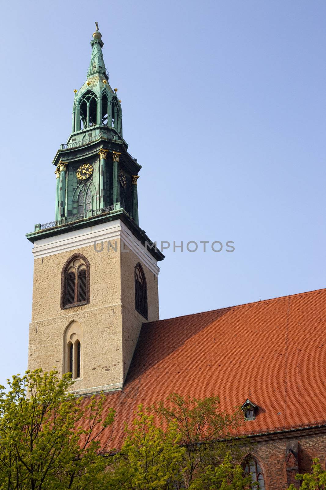 St. Marienkirche (St. Mary's Church) in Berlin.