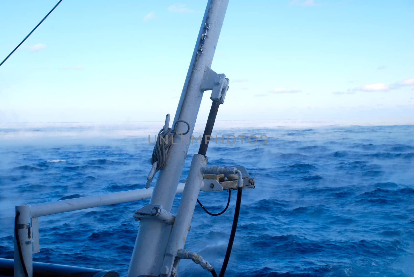 Pictures of the sea from a cruise ship