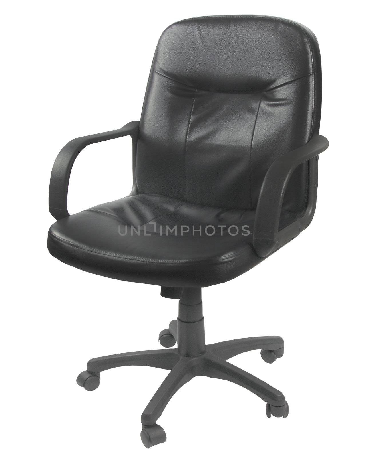 Office leather chair by wyoosumran