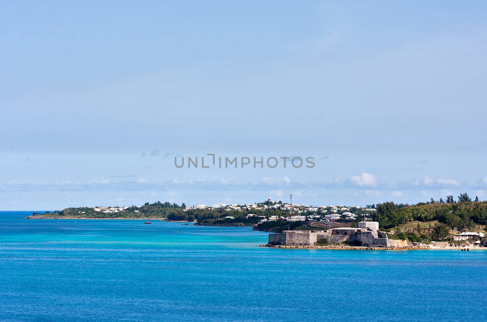 Fort St. Catherine in St. George's Bermuda by sbonk
