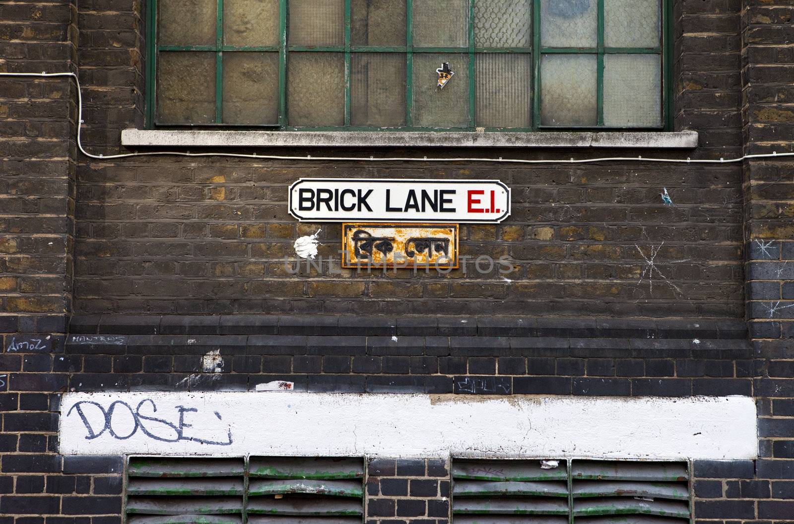Brick Lane in London by chrisdorney