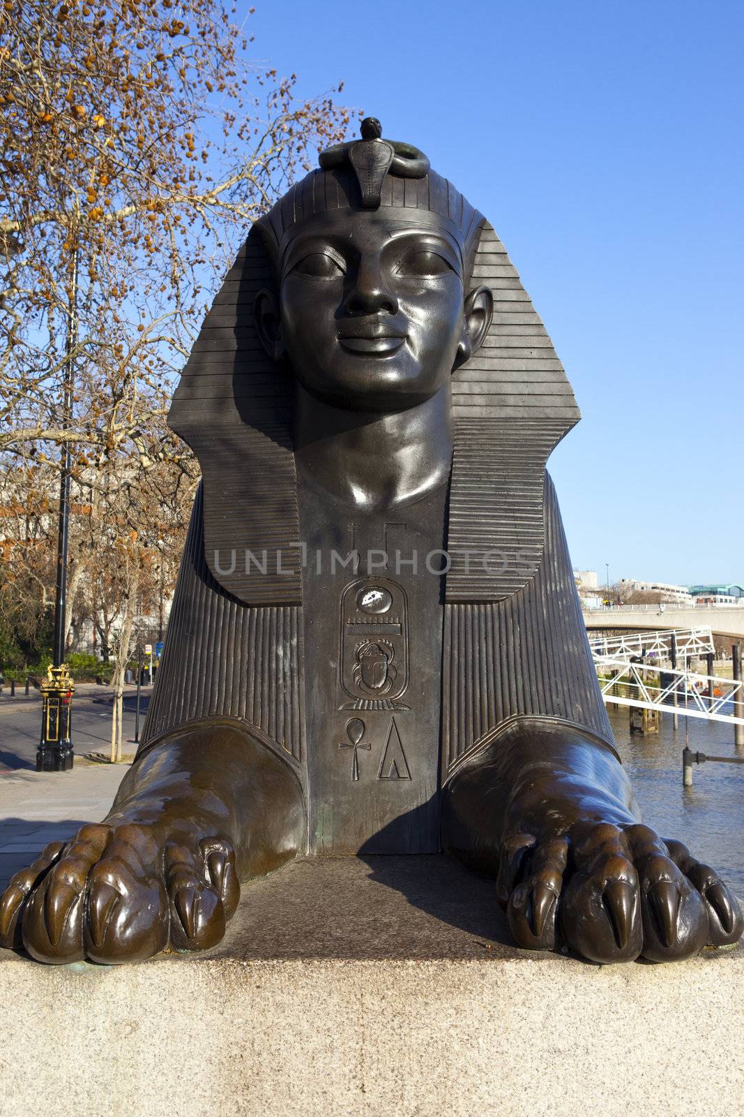Sphinx on London Embankment.