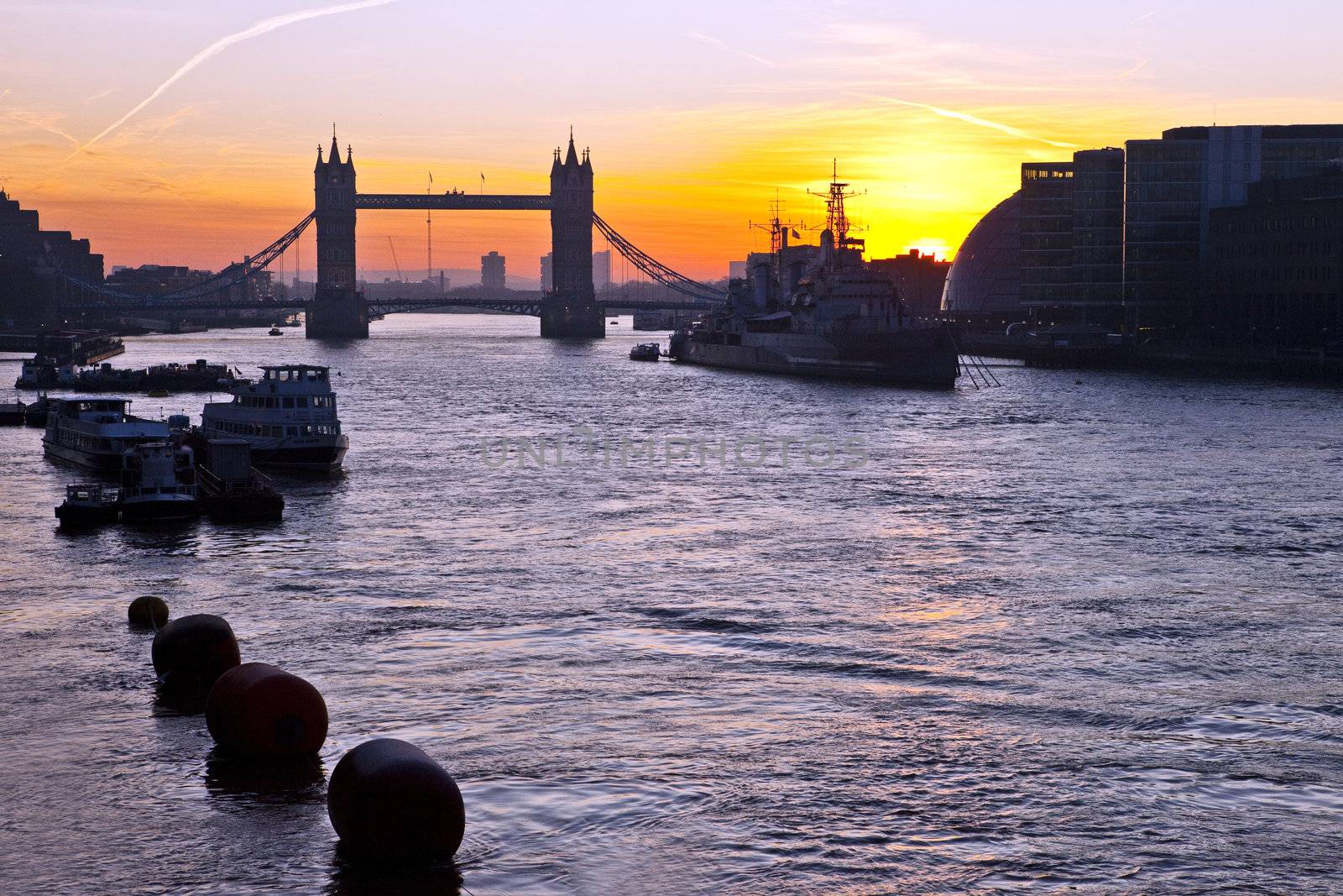 Tower Bridge Sunrise.