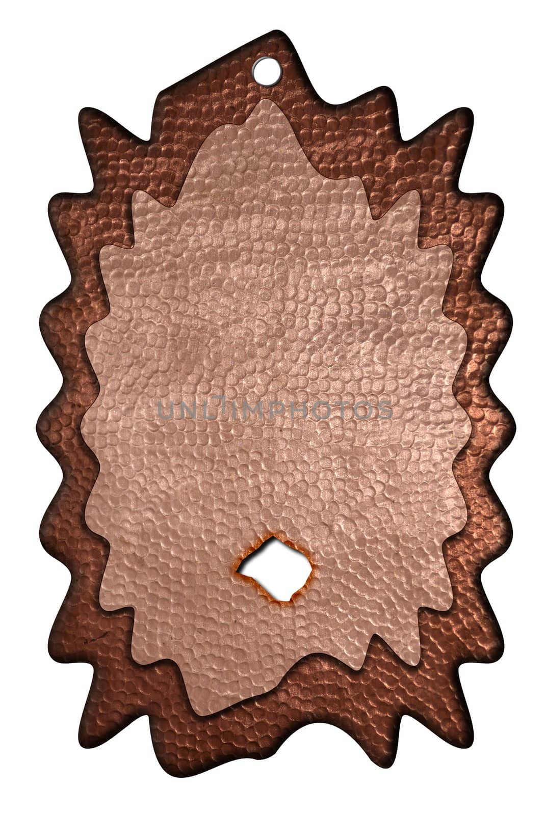 3d bronze point mark by mg1408