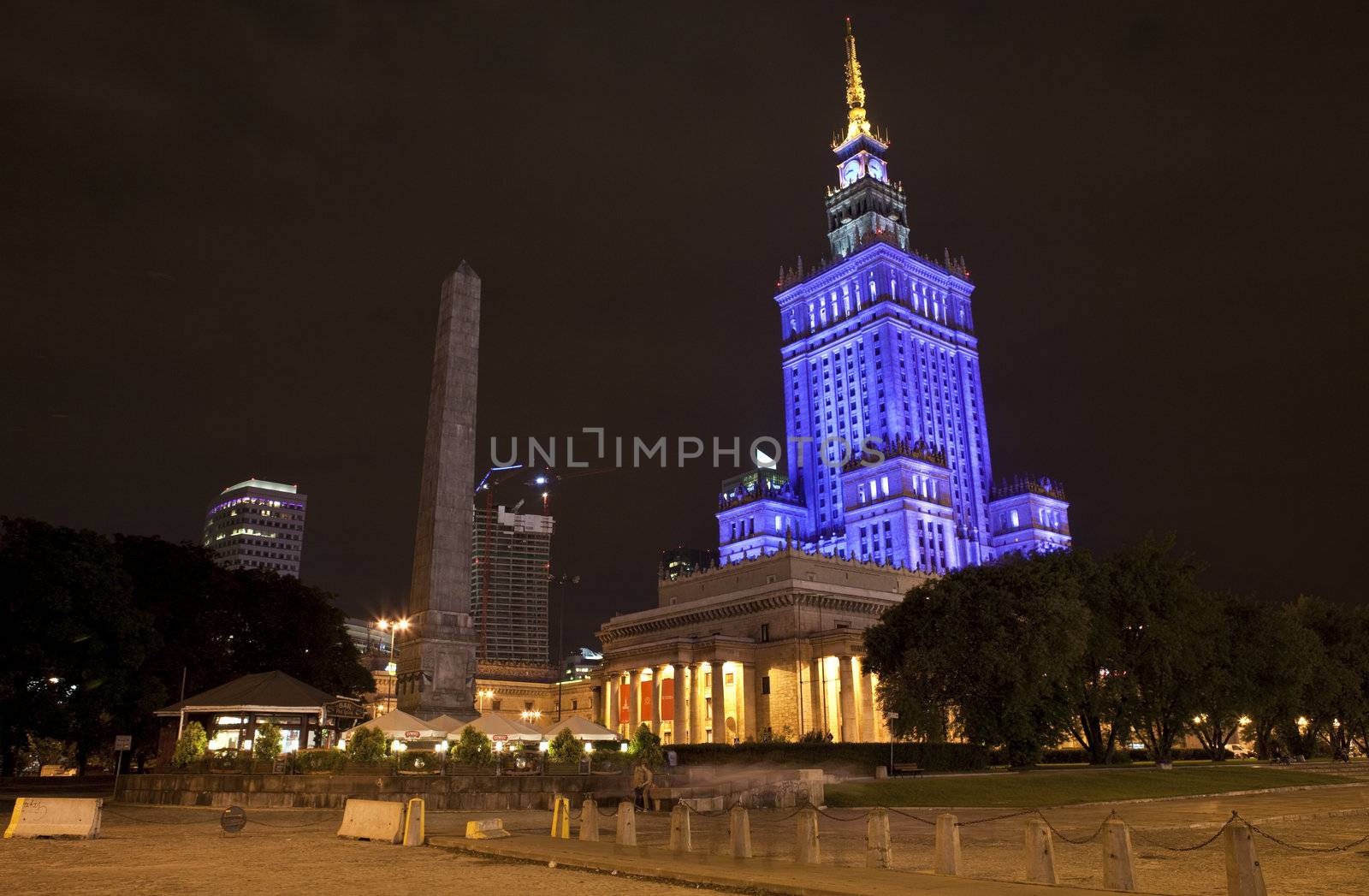 Palace of Culture and Science in Warsaw by chrisdorney