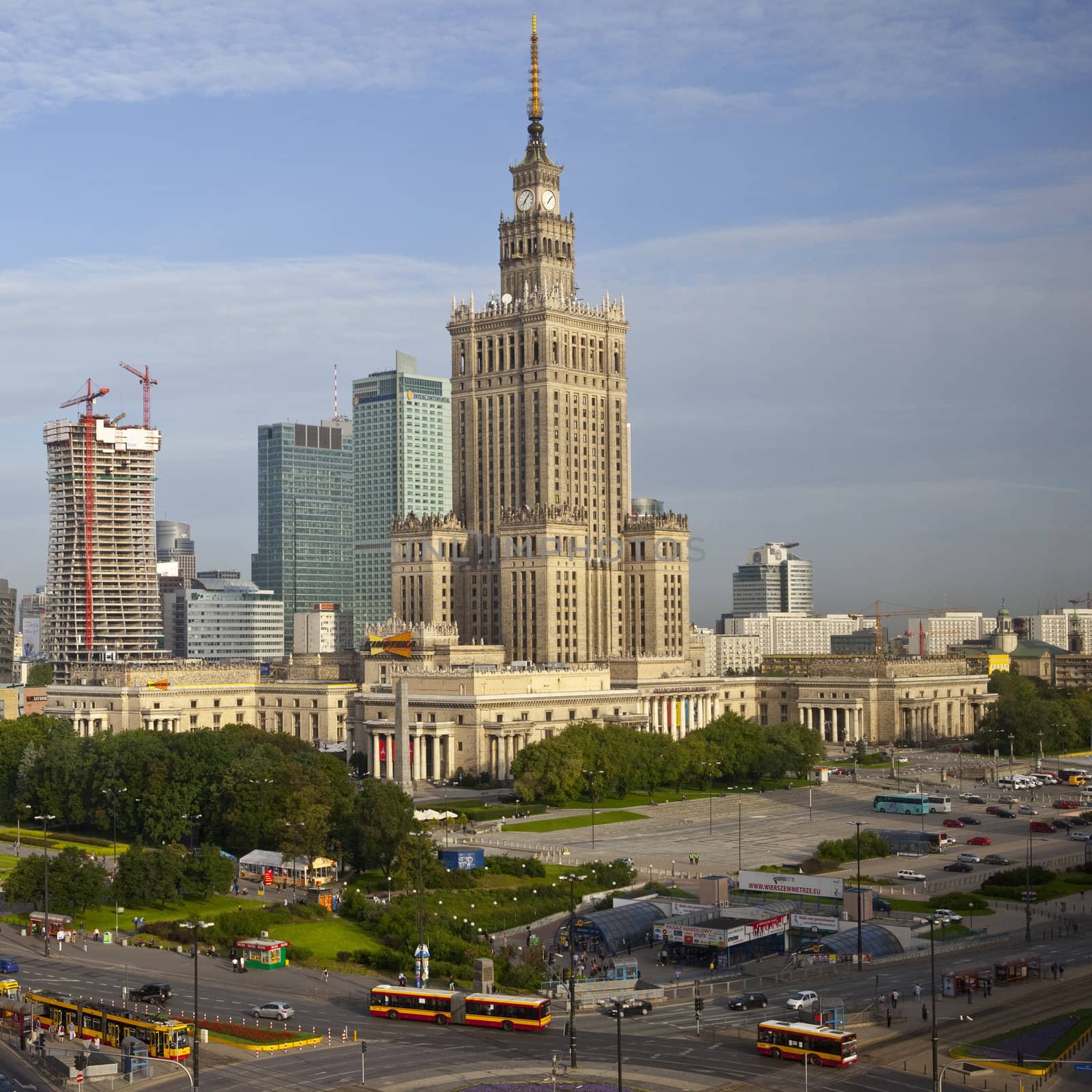 Palace of Culture and Science in Warsaw.