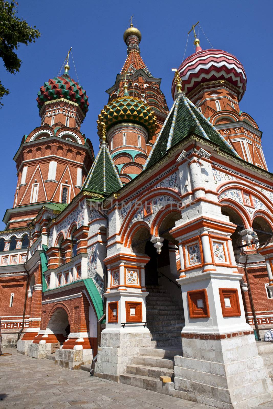 St Basil's Cathderal on Red Square, Moscow.