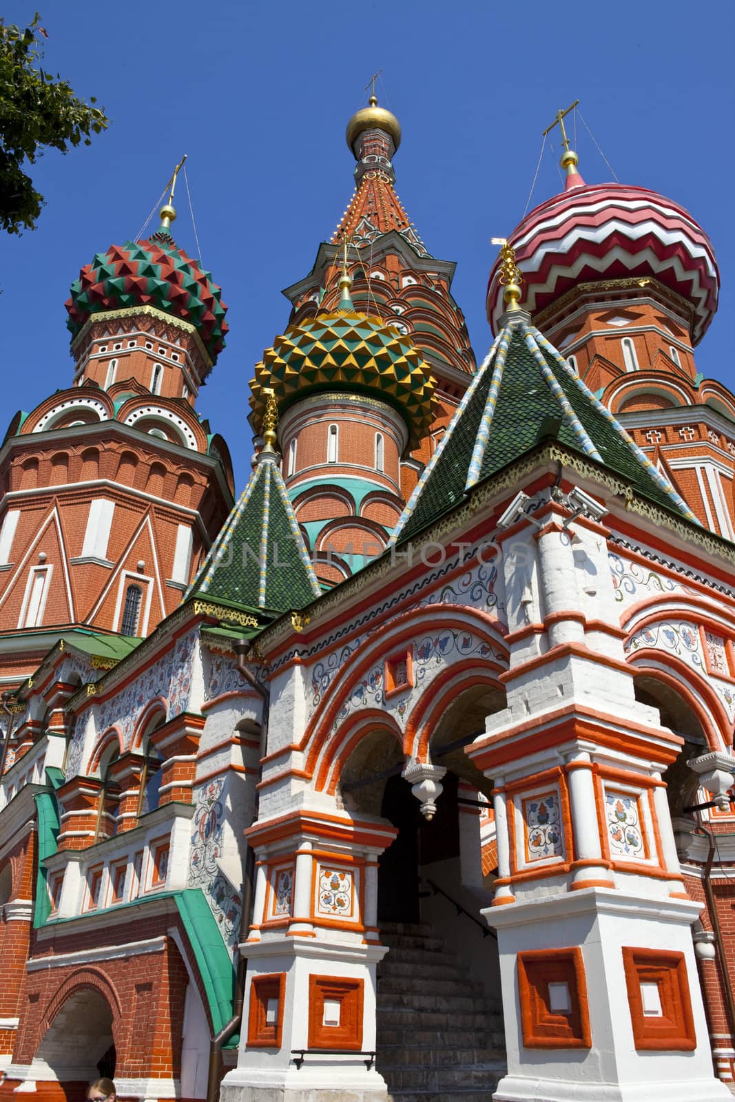 St Basil's Cathderal on Red Square, Moscow.