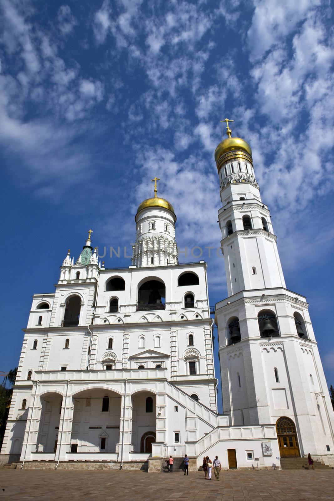 Ivan the Great Bell Tower in the Kremlin, Moscow.