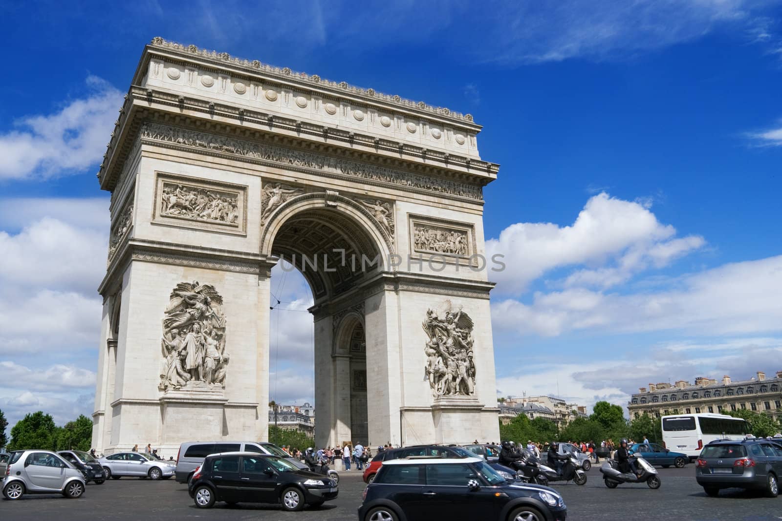 arc de triomphe - Paris France -