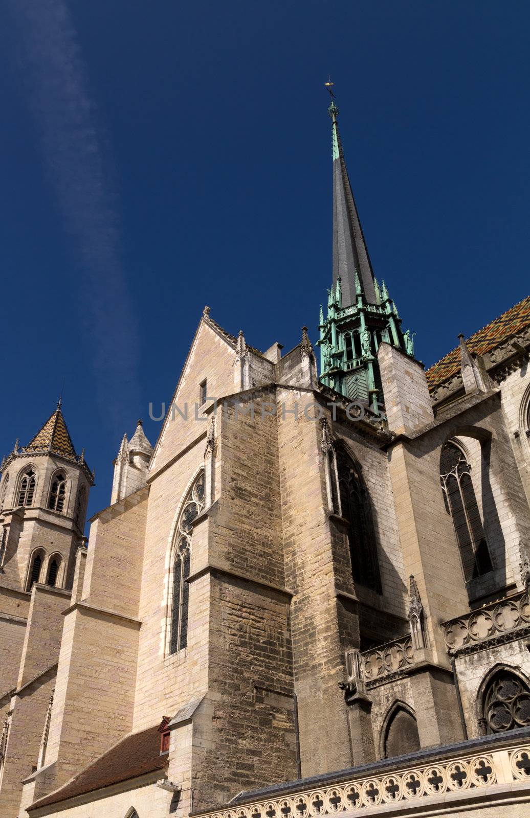 Sainte bénigne cathedral dijon france by chrisroll