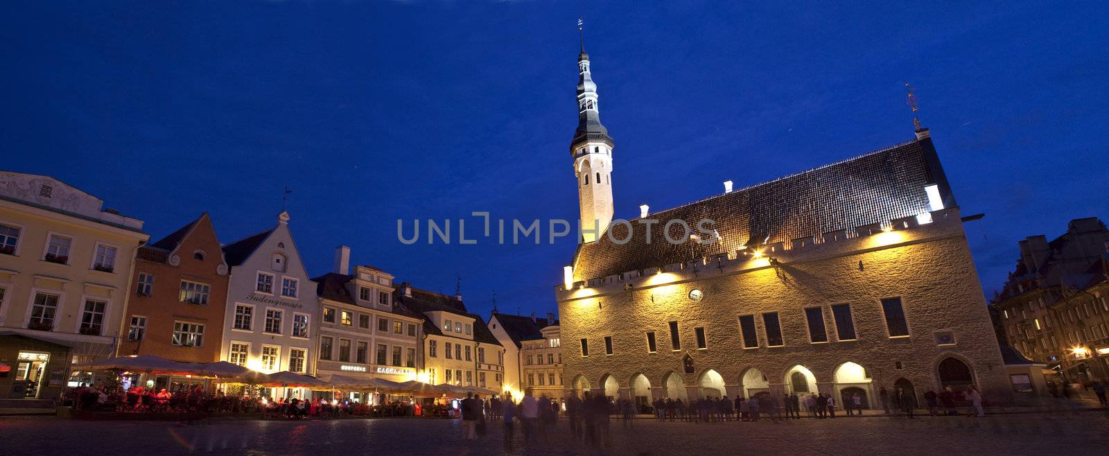 Tallin Town Hall Square, Estonia by chrisdorney