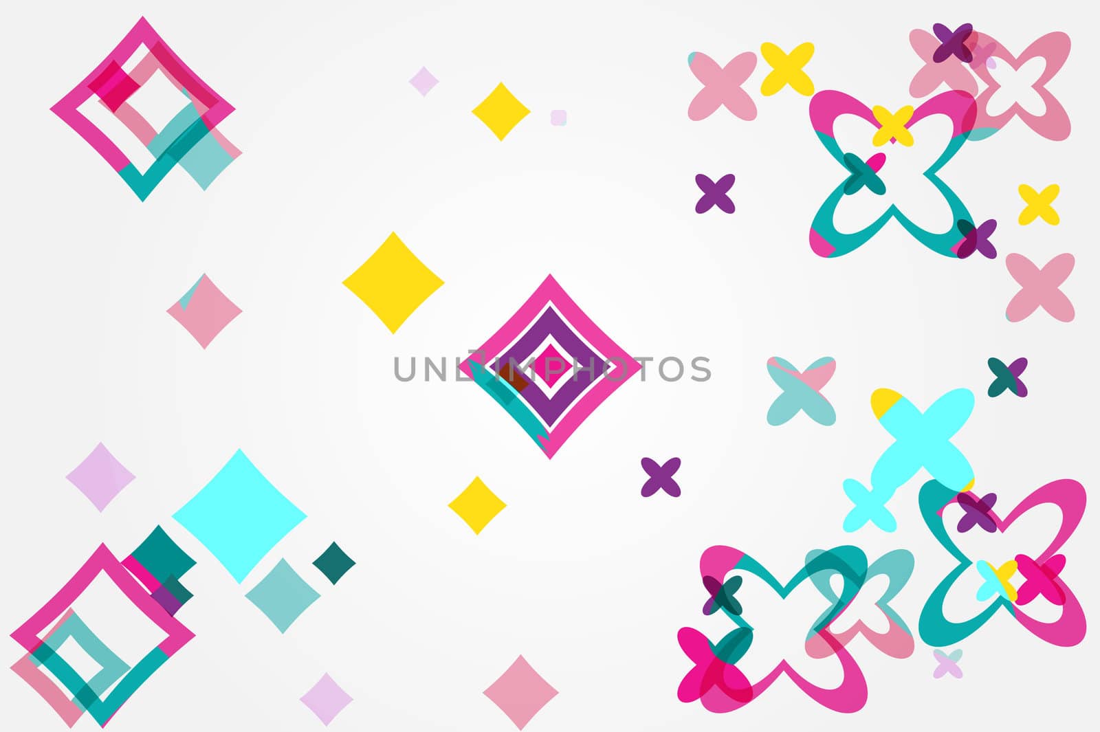 Color  abstract background pink rhombus