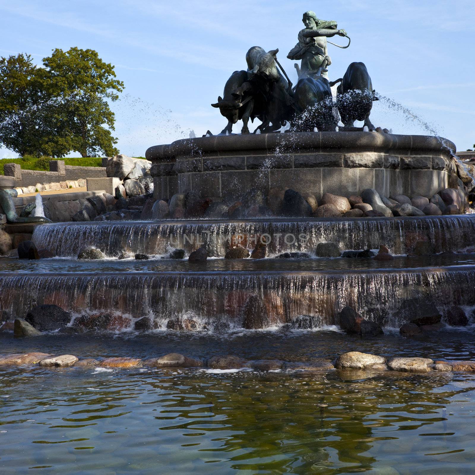 Gefion Fountain, Copenhagen.