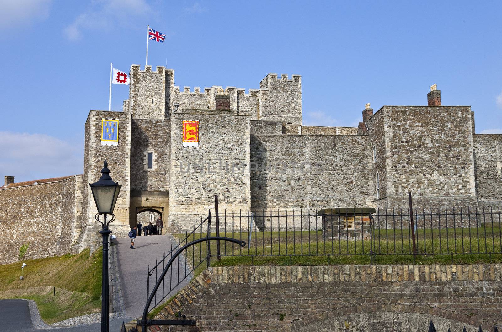 Dover Castle in Kent.