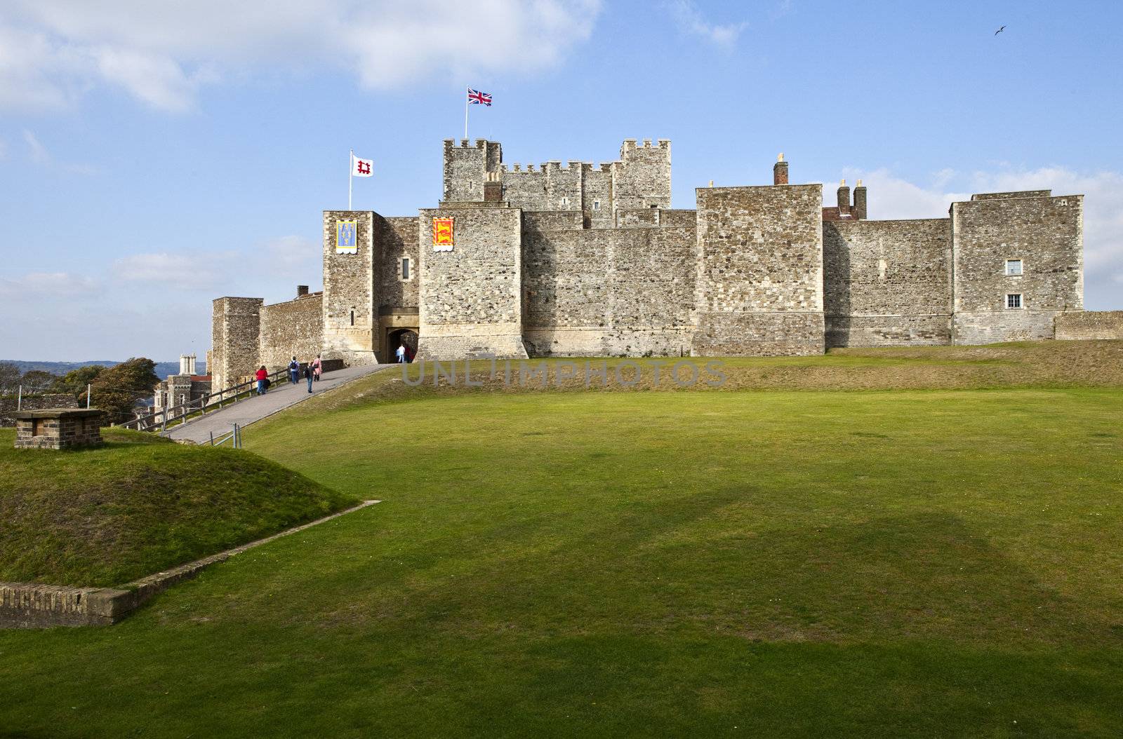 Dover Castle in Kent by chrisdorney