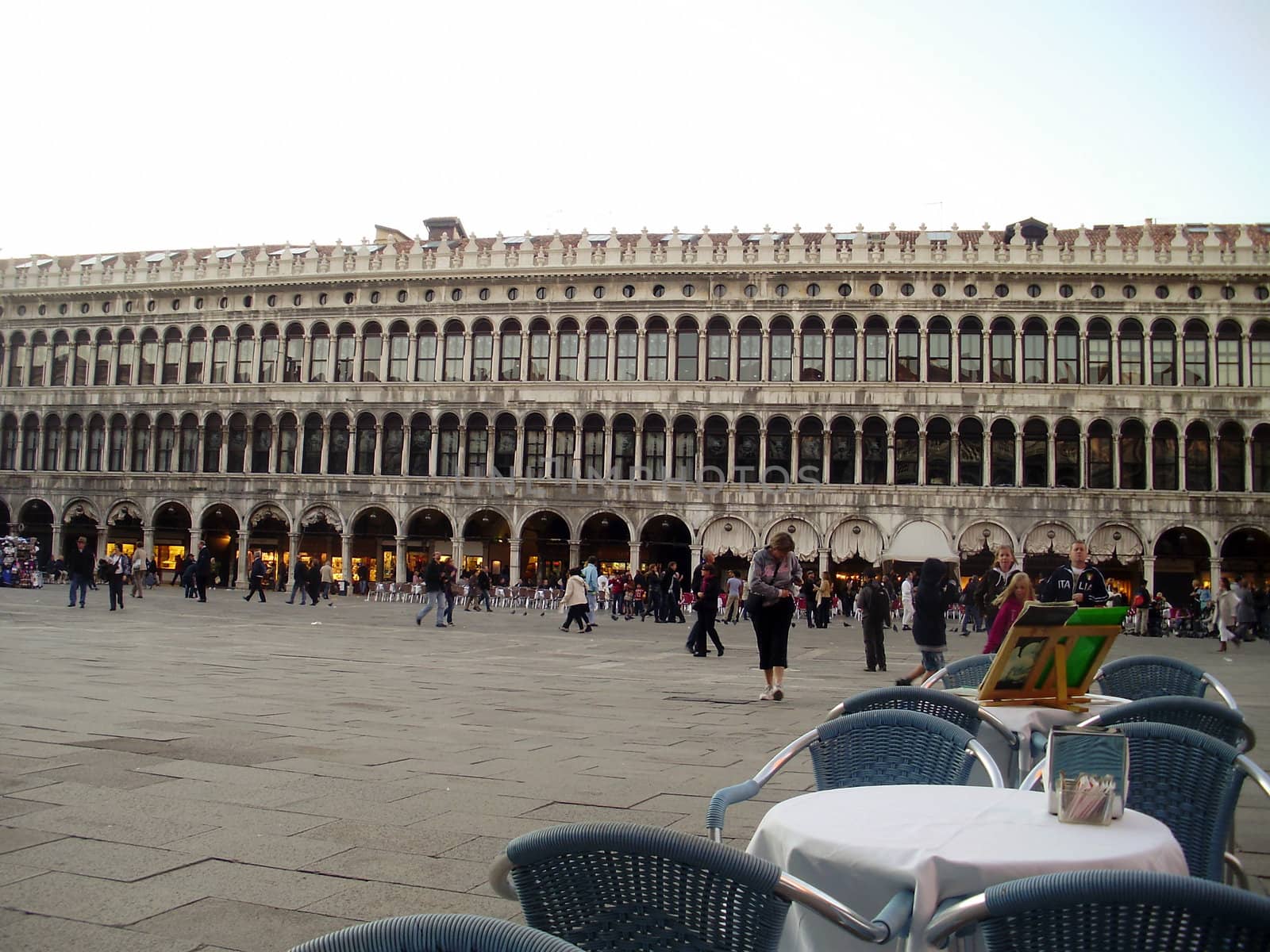 St. Mark's Square, also known as Piazza San Marco in Venice, Italy.