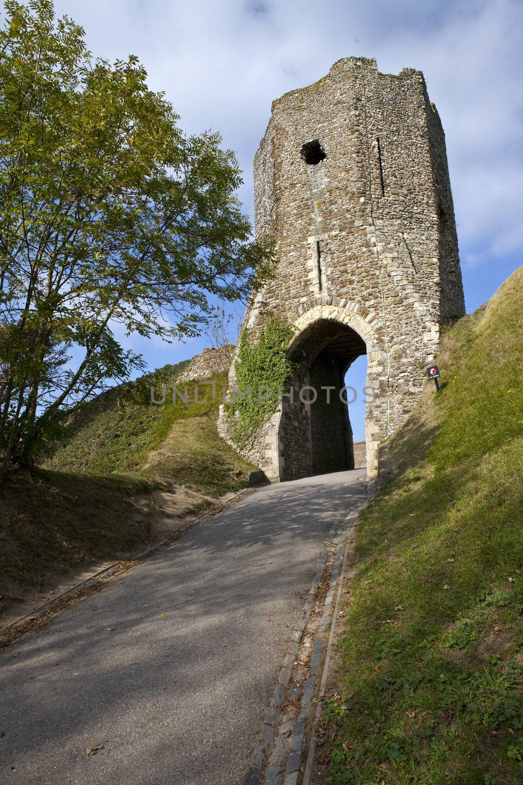 Colton's Gate at Dover Castle, Kent.