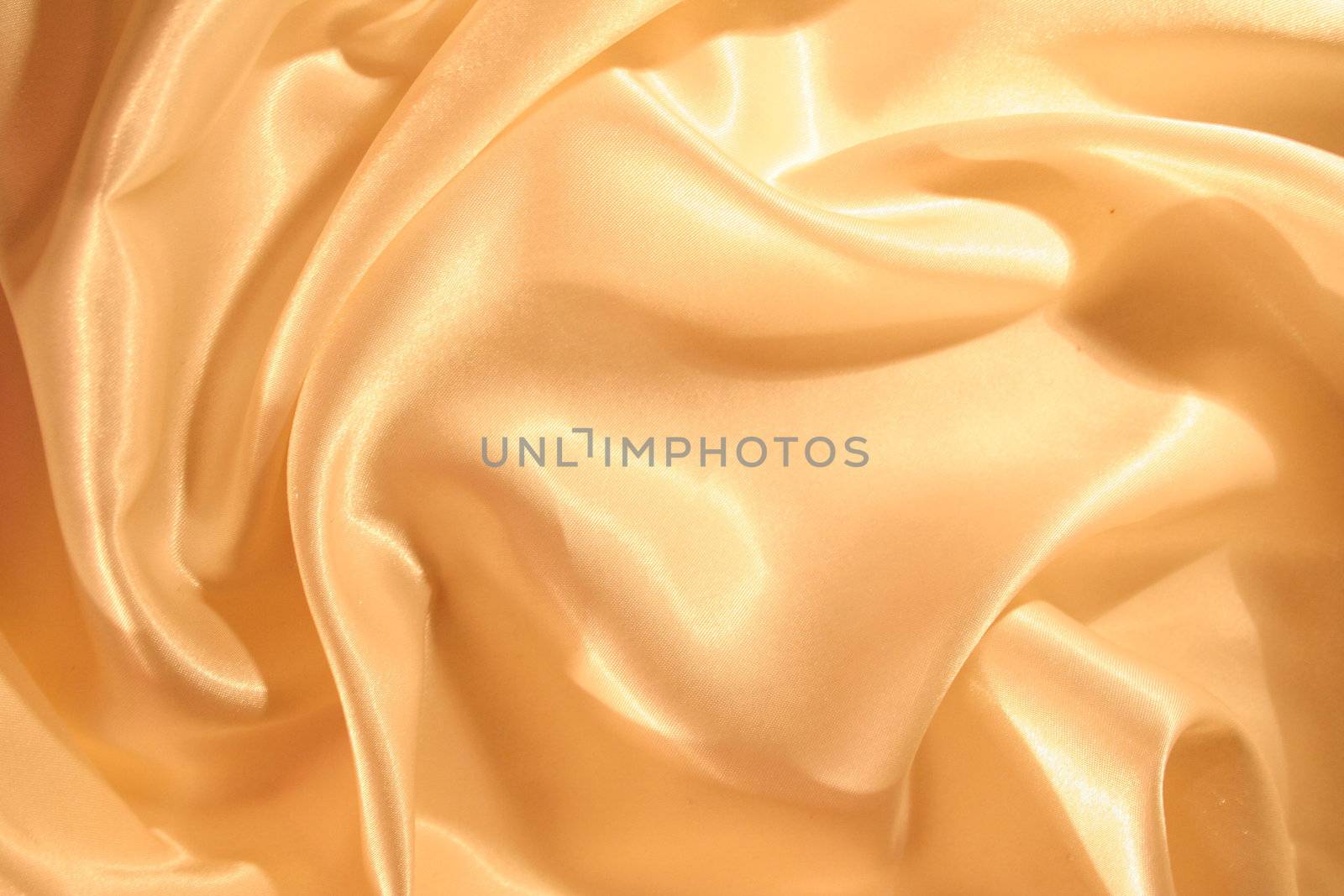 Smooth elegant gold satin can use as background
