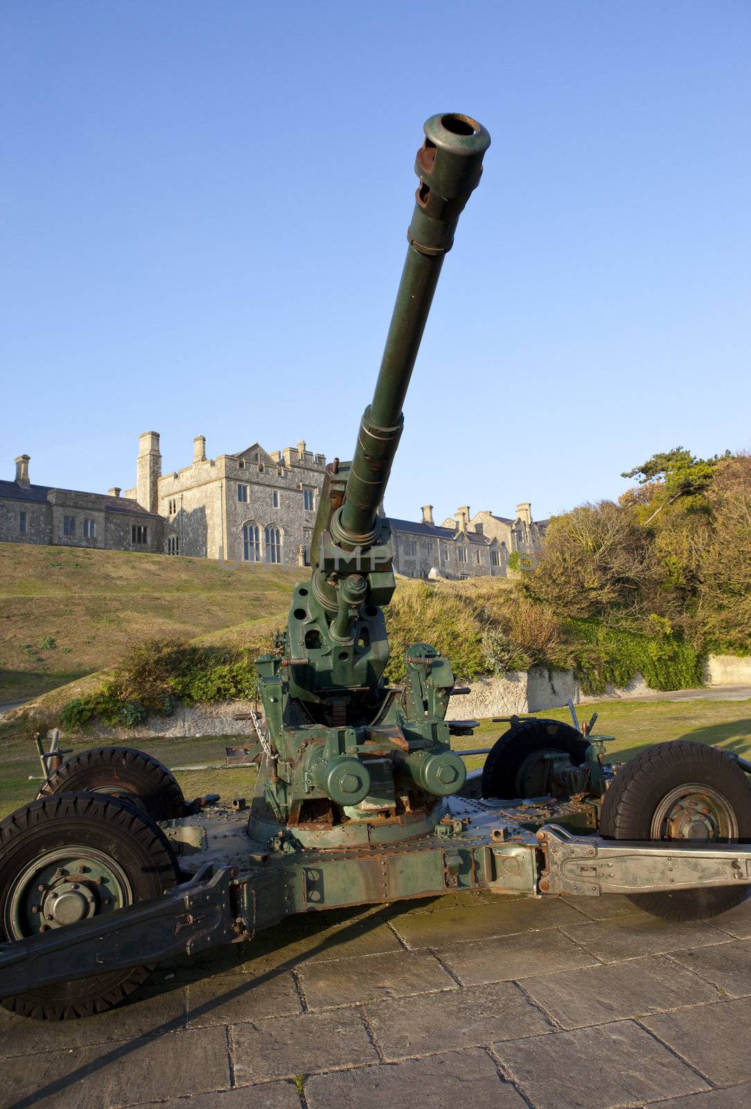 WW2 Artillery and Officer's Mess at Dover Castle by chrisdorney