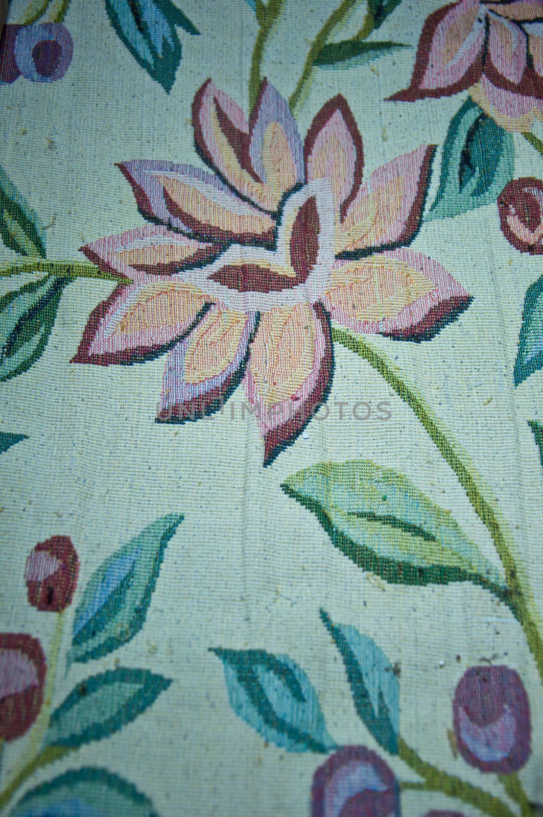 fabric texture background by buffaloboy