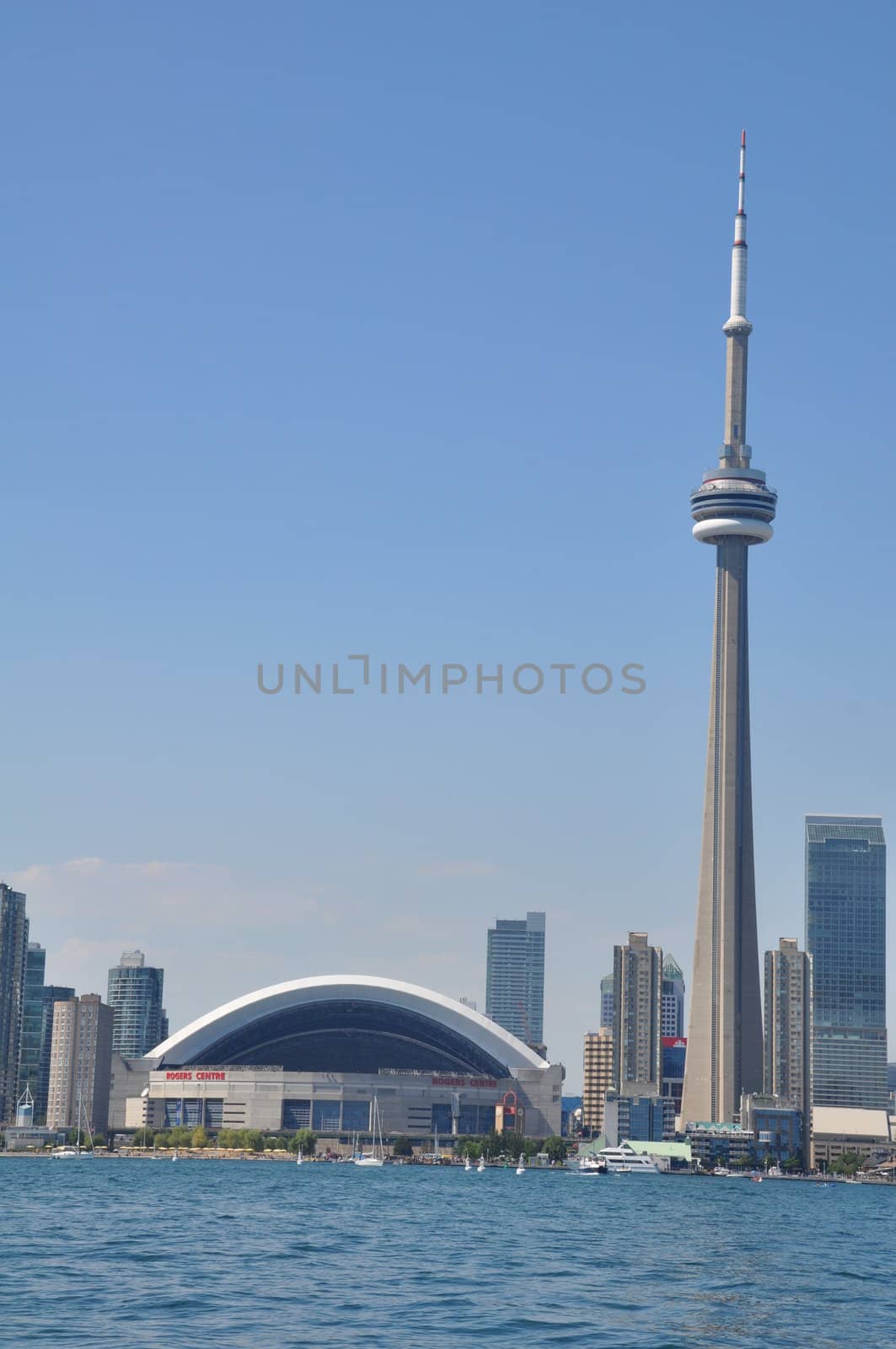 Toronto Skyline in Ontario, Canada