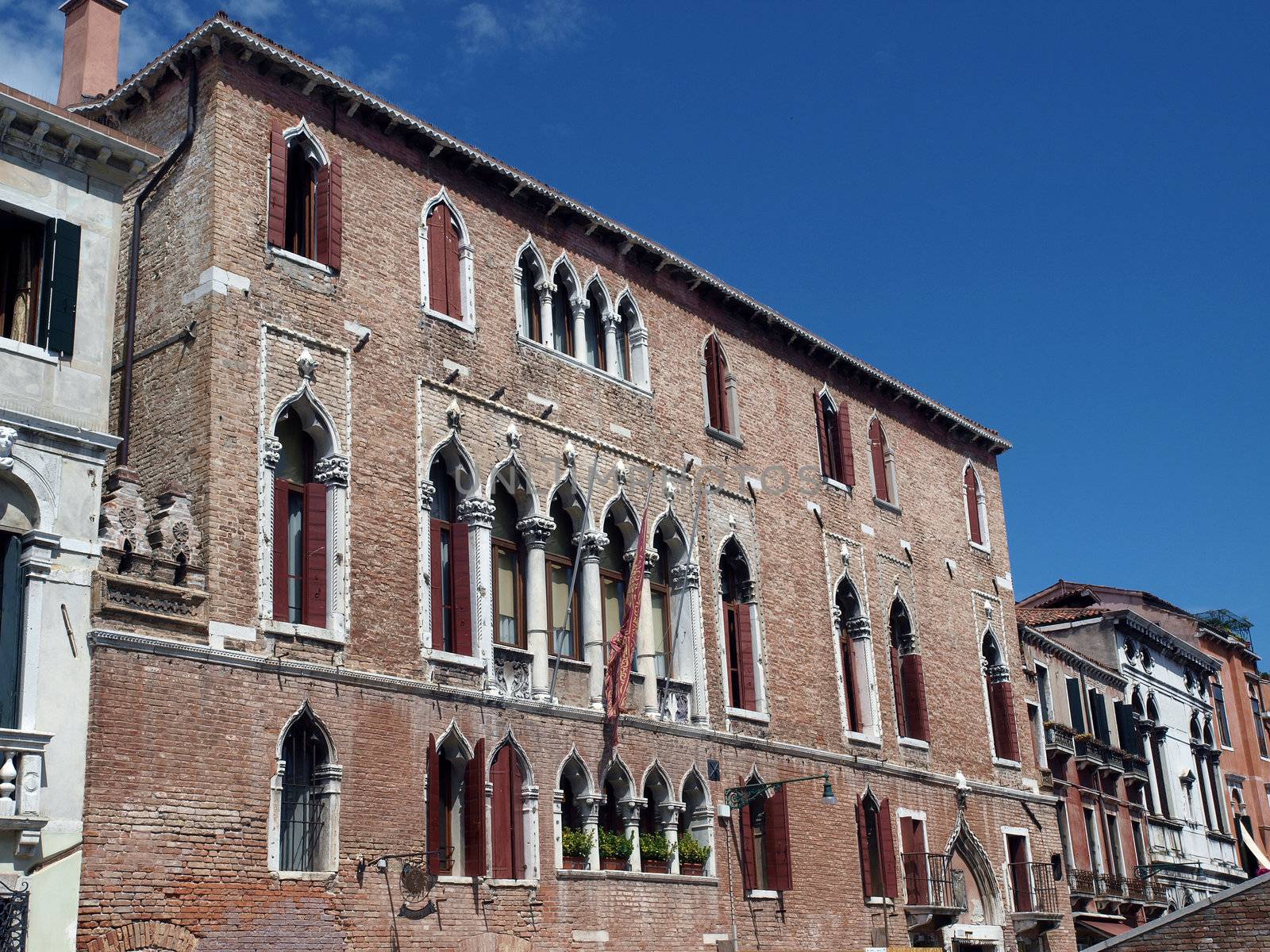 Venice - Buildings along the venetian canal