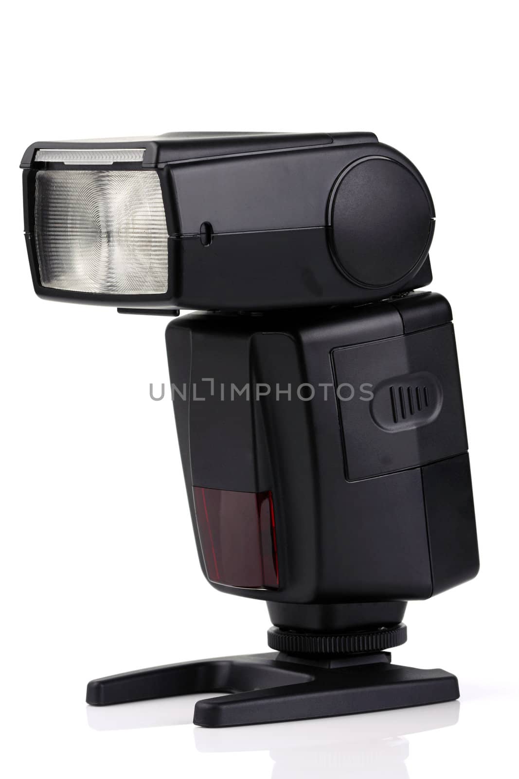 Off camera flash with shoe mount stand.